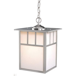 Mission 1-Light Outdoor Pendant in Mission and Lantern Style 13 Inches Tall and 9 Inches Wide - 1073925
