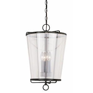 630 Series 4-Light Pendant in Transitional and Globe Style 21.25 Inches Tall and 13.5 Inches Wide