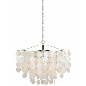 Elsa 3-Light Pendant in Transitional and Waterfall Style 18.5 Inches Tall and 19.75 Inches Wide - 515408