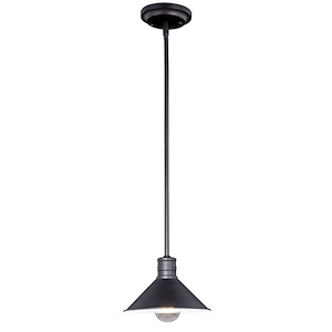 Akron 1-Light Mini Pendant in Farmhouse and Barn Style 11 Inch Tall and 8 Inches Wide - 1149481