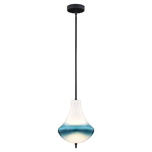 Somerset 2-Light Mini Pendant in Contemporary and Teardrop Style 19.75 Inches Tall and 10 Inches Wide - 1050527