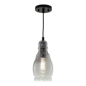 Millie - 1 Light Mini Pendant In Contemporary Style-11.75 Inches Tall and 5.25 Inches Wide