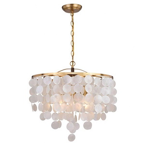 Elsa - 3 Light Pendant In Glam Style-18.5 Inches Tall and 19.75 Inches Wide - 1299101