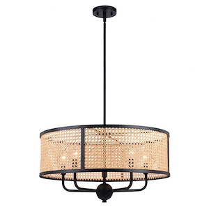 Berens - 5 Light Pendant In Farmhouse Style-13.5 Inches Tall and 24 Inches Wide