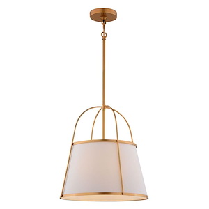 Marion - 1 Light Pendant-26.5 Inch Tall and 15 Inch Wide - 1403045