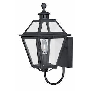 Nottingham 1-Light Outdoor Wall Sconce in Transitional and Lantern Style 14.75 Inches Tall and 7 Inches Wide - 440264
