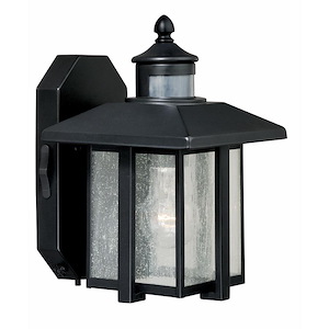 Hedron - One Light Outdoor Wall Lantern