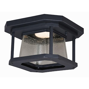 Freeport 1-Light Outdoor Ceiling in Transitional and Octagon Style 6 Inches Tall and 10 Inches Wide