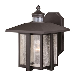 Hedron - One Light Outdoor Wall Lantern - 1149485