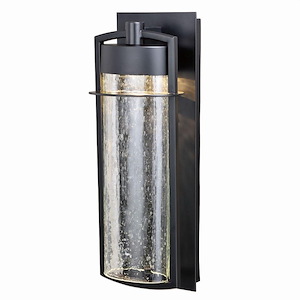 Logan 1-Light Outdoor Wall Sconce in Contemporary and Rectangular Style 18 Inches Tall and 6.5 Inches Wide