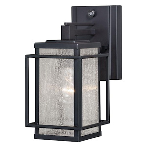 Hyde Park 1-Light Outdoor Wall Sconce in Mission and Lantern Style 11 Inch Tall and 5.25 Inches Wide - 820839