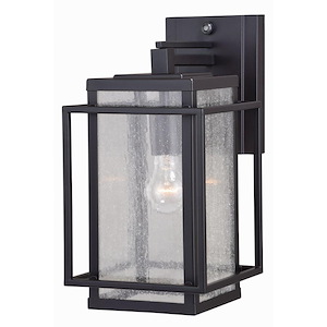 Hyde Park 1-Light Outdoor Wall Sconce in Mission and Lantern Style 14 Inches Tall and 7.25 Inches Wide - 820840