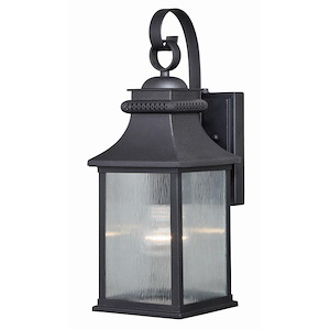 Cambridge 1-Light Outdoor Wall Sconce in Traditional and Lantern Style 16.25 Inches Tall and 6 Inches Wide