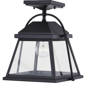 Lexington 1-Light Outdoor Ceiling in Traditional and Lantern Style 11.5 Inches Tall and 10.75 Inches Wide - 1050511