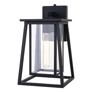 Blackwell 1-Light Outdoor Wall Sconce in Transitional and Rectangular Style 14 Inches Tall and 8 Inches Wide