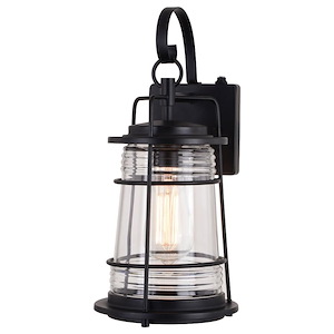Montauk - 1 Light Outdoor Wall Lantern-15 Inch Tall and 7 Inch Wide