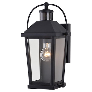 Lexington - 1 Light Outdoor Motion Sensor Wall Mount In Traditional Style-14.5 Inches Tall and 8 Inches Wide