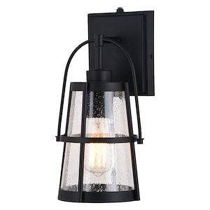 Portage Park - 1 Light Outdoor Wall Lantern-12.75 Inch Tall and 6.5 Inch Wide