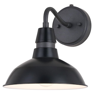 Buena Park - 1 Light Outdoor Wall Mount In Farmhouse Style-10 Inches Tall and 9 Inches Wide