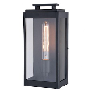 Hampton - 1 Light Outdoor Wall Mount In Contemporary Style-13 Inches Tall and 6 Inches Wide - 1299143