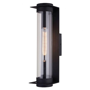 Brighton Park - 1 Light Outdoor Wall Mount In Contemporary Style-18 Inches Tall and 5 Inches Wide - 1299149