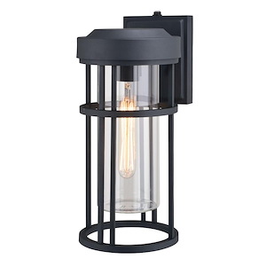 Crestline - 1 Light Outdoor Wall Lantern-14 Inch Tall and 6.5 Inch Wide