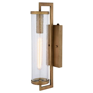 Morgan Park - 1 Light Outdoor Wall Mount-20 Inch Tall and 4.25 Inch Wide - 1403058