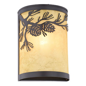 Douglas - 1 Light Outdoor Wall Mount-11 Inch Tall and 8 Inch Wide - 1403062