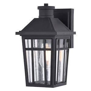 Garfield Park - 1 Light Outdoor Wall Mount-12.25 Inch Tall and 6.5 Inch Wide - 1403075