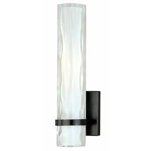 Vilo 1-Light Bathroom Light in Contemporary Style 13.5 Inches Tall and 4.25 Inches Wide