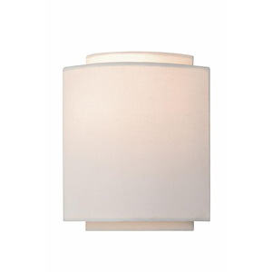 Burnaby 1-Light Wall Sconce in Mid-Century Modern and Flush Style 9.25 Inches Tall and 7 Inches Wide - 515619