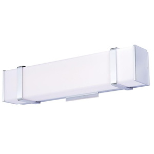 Noah 1-Light Bathroom Light in Contemporary Style 4.5 Inches Tall and 18 Inches Wide - 515614