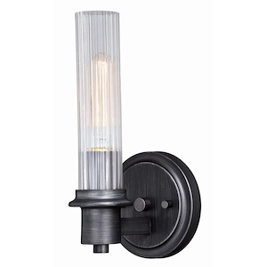 Astor 1-Light Wall Sconce in Industrial Style 11 Inch Tall and 4.75 Inches Wide