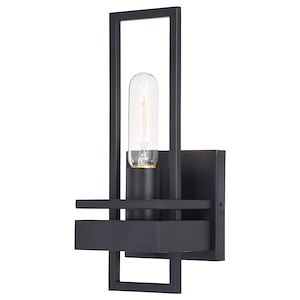 Marquis 1-Light Wall Sconce in Contemporary and Rectangular Style 11.75 Inches Tall and 4.75 Inches Wide