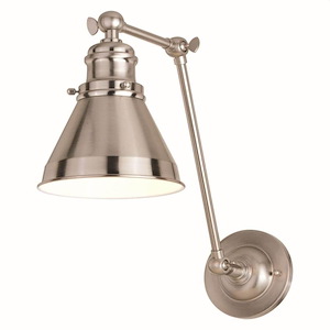 Alexis - 1 Light Swing Arm Wall Sconce In Farmhouse Style-13.25 Inches Tall and 6 Inches Wide - 1299151