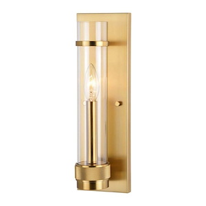 Bari - 1 Light Wall Sconce In Contemporary Style-14 Inches Tall and 4.25 Inches Wide