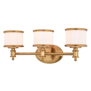 Carlisle - 3 Light Bath Vanity-8 Inch Tall and 22 Inch Wide - 1371776