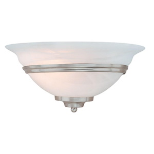 Da Vinci 1-Light Wall Sconce in Transitional and Half Moon Style 6 Inches Tall and 12 Inches Wide - 188136