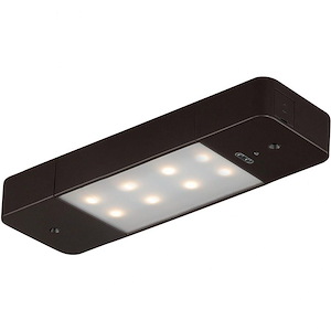Under Cabinet LED 1-Light Strip Motion Kit in Contemporary Style 1 Inch Tall and 8 Inches Wide