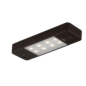 Under Cabinet LED 1-Light Strip Motion Kit in Contemporary Style 1 Inch Tall and 8 Inches Wide