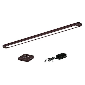 Under Cabinet LED 1-Light Strip Motion Kit in Contemporary Style 0.38 Inches Tall and 16 Inches Wide