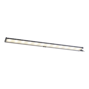 Under Cabinet LED 1-Light Strip Touch Kit in Transitional Style 0.75 Inches Tall and 24 Inches Wide - 1074055