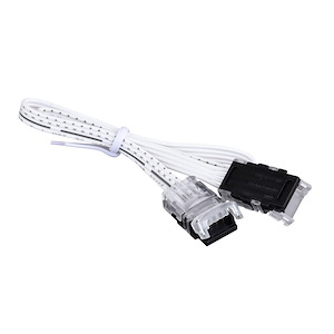 Under Cabinet LED Linking Cord Accessory 0.38 Inches Tall and 12 Inches Wide - 728125