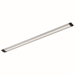 Under Cabinet LED 1-Light Strip Light Kit in Transitional and Linear Style 0.37 Inches Tall and 20 Inches Wide