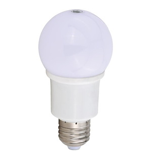 1-Light LED Sensor Bulb 4.5 Inches Tall and 2.5 Inches Wide