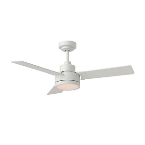 Monte Carlo Fans-Jovie-3 Blade Ceiling Fan with Light Kit In Modern Style-15.4 Inch Tall and 44 Inch Wide - 1214115