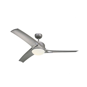 Monte Carlo Fans-Mach One 3 Blade 52 Inch Ceiling Fan with Handheld Control and Includes Light Kit