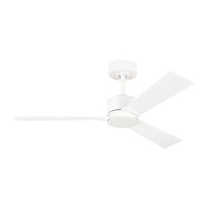Rozzen-3 Blade Ceiling Fan In Modern Style-12.6 Inch Tall and 44 Inch Wide - 1214082