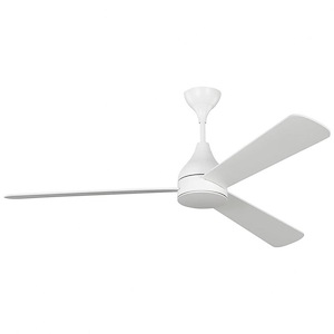 Monte Carlo Fans-Streaming Smart-3 Blade Ceiling Fan With Light Kit and Remote Control In Modern Style-17.9 Inch Tall and 60 Inch Wide