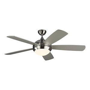 Monte Carlo Fans-Discus Classic Smart-52 Inch 5 Blade Ceiling Fan with Light Kit